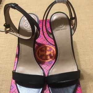 Tory Burch heel sandals.
